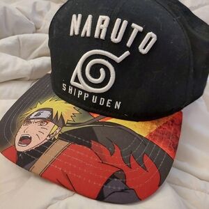 Naruto Shippuden Snapback Hat Cap Baseball Style